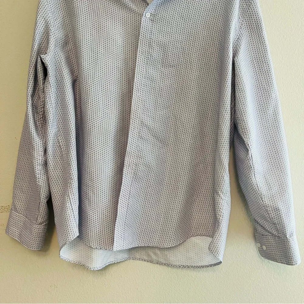 Nicole Miller Men’s Purple Dress Shirt Size XL - Picture 3 of 8